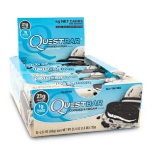 Quest Bar Cookies and Cream 12-pack