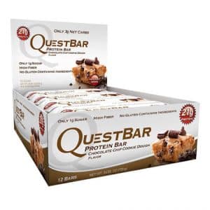 Quest Bars 12st 60g - Chocolate Chip Cookie Dough