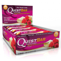 Quest Bars 12st 60g - White Chocolate Raspberry