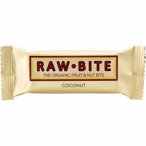 Rawbite Raw Frukt- & Nötbar Kokos 50 g