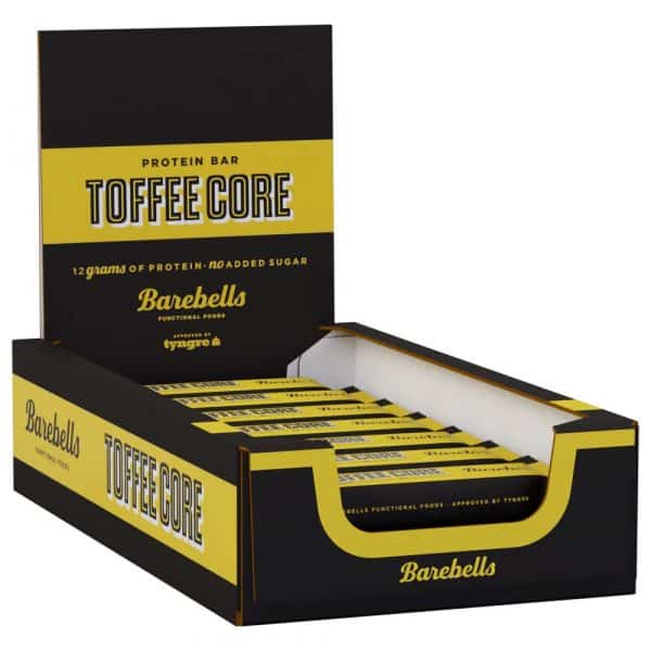 18 X Barebells Core Bar 35 G Toffee Core