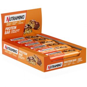 12 X Nutramino Protein Bar 55 G Chunky Peanut And Caramel