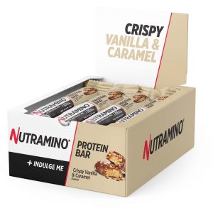 12 X Nutramino Proteinbar 64 G Crispy Vanilla & Caramel