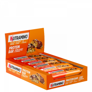 12 x Nutramino Chunky Peanut Proteinbar, 55 g