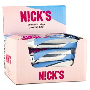 Nicks Protein Bar Brownie Crisp 12-pack