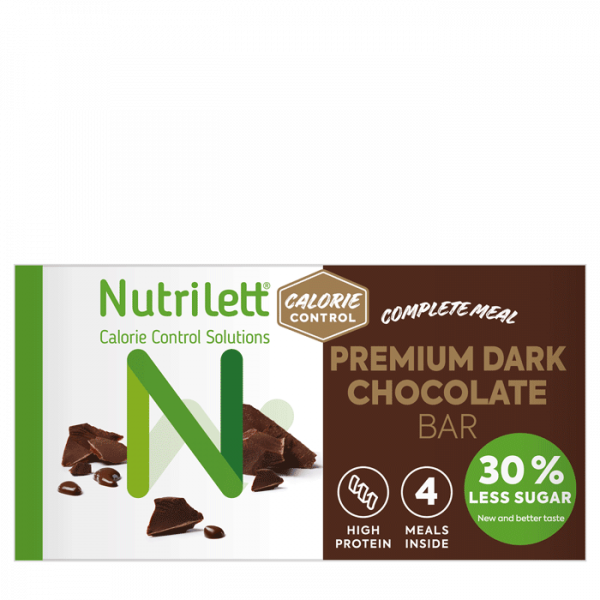 Nutrilett Premium Dark Chocolate 60 g, 4-pack