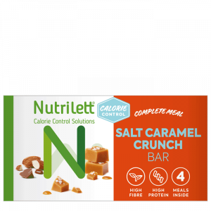 Nutrilett Salty Caramel Bar, 4-pack
