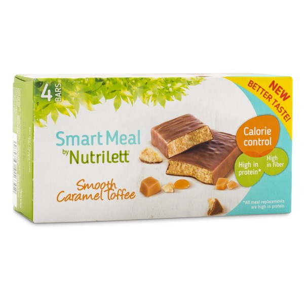 Nutrilett Smart Meal Bar 4-pack Smooth Caramel 4-pack