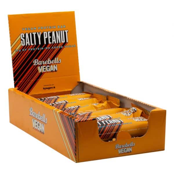 Barebells Protein Bar Vegan - Salty Peanut 55g x 12st