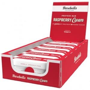 Barebells Protein Bar - Raspberry Cream 55g x 12st