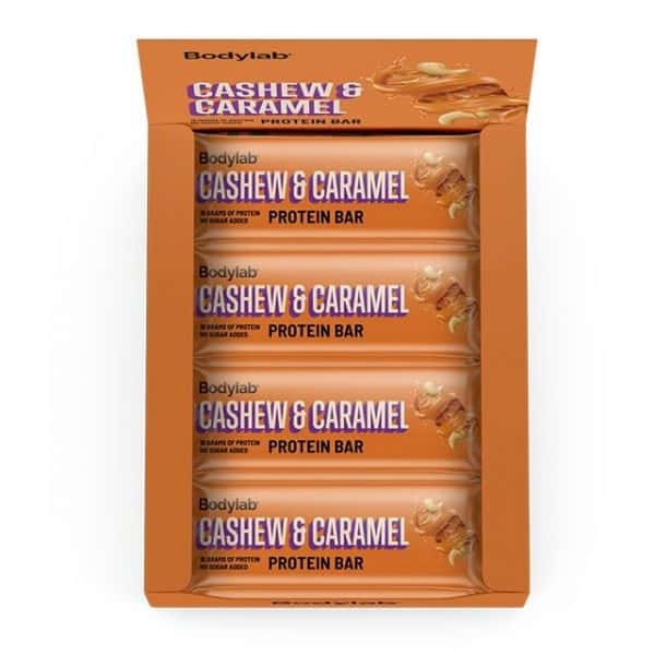 Bodylab Protein Bar Cashew & Caramel 12x55g