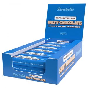 12 X Barebells Soft Protein Bar 55 G Salty Chocolate