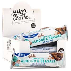 Allevo One Meal Bar, Almond & Seasalt, 20-pack