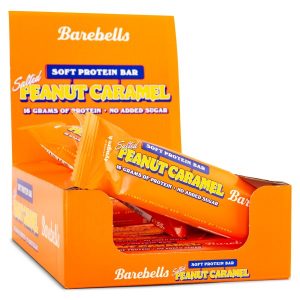 Barebells Soft Protein Bar, Salted Peanut Caramel, 12-pack