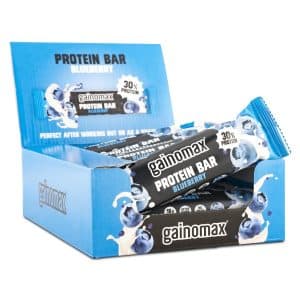 Gainomax Protein Bar, Blueberry, 15-pack