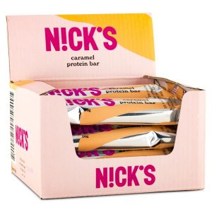 Nicks Protein Bar, Protein n' Caramel, 12-pack