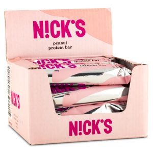 Nicks Protein Bar, Protein n' Peanuts, 12-pack