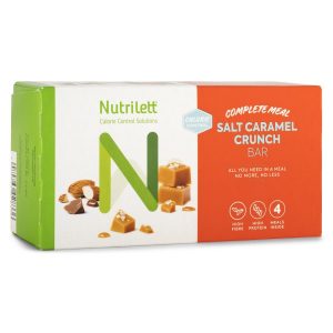 Nutrilett Smart Meal Bar 4-pack, Salty Caramel Crunch, 4-pack