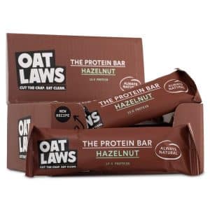OATLAWS The Protein Bar, Hazelnut, 12-pack