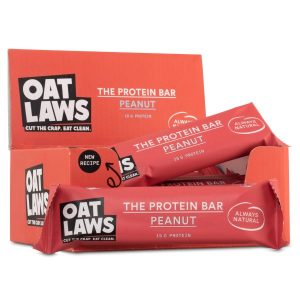 OATLAWS The Protein Bar, Peanut, 12-pack