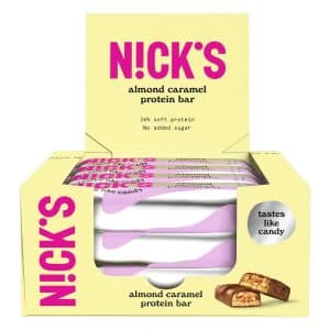 12 X Nicks Soft Bar 50 G Almond Caramel