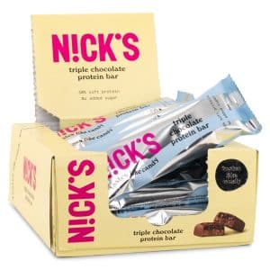 Nicks Protein Bar , Caramel chocolate, 12-pack