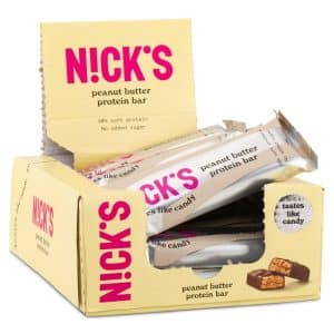 Nicks Protein Bar , Peanut butter, 12-pack