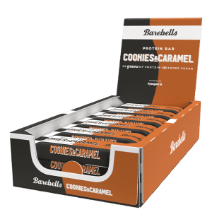 12 x Barebells Protein Bar, 55 g, Cookies & Caramel