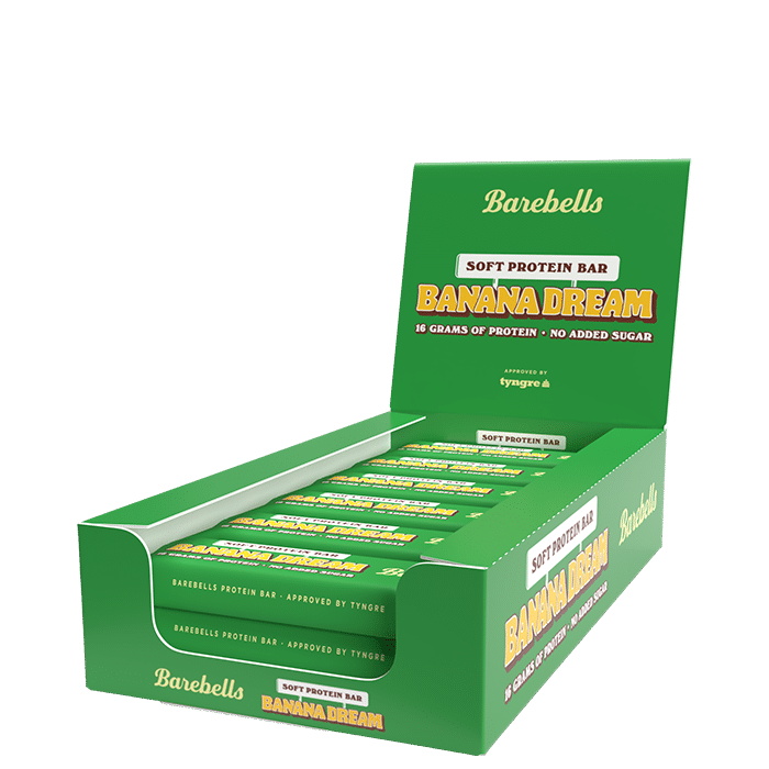12 x Barebells Soft Bar, 55 g, Banana Dream