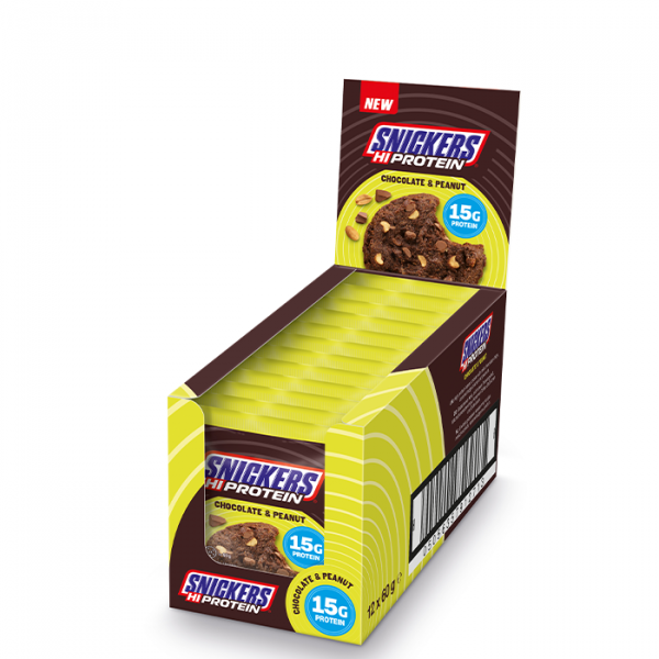 12 x Snickers High Protein Cookie, 60 g