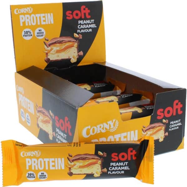 Corny Proteinbar Soft Peanut-Caramel 12-pack